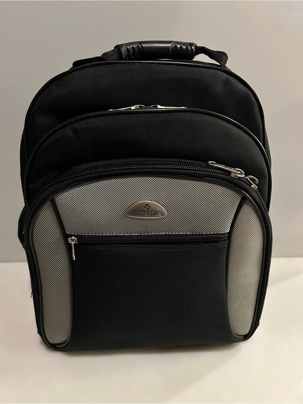 Samsonite Black and Grey Laptop Backpack